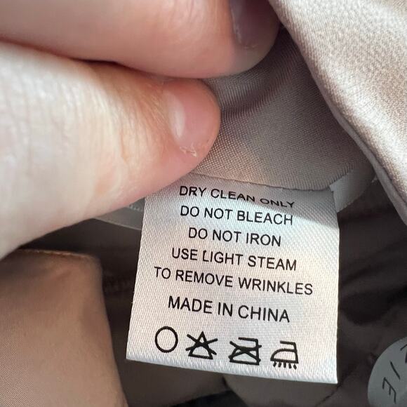 NWT Azazie Formal Floor Length Dress Women's Size A4 / US 4 Champagne Taupe - Picture 11 of 12